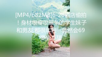 [MP4/682MB]6-26酒店偷拍！身材很瘦很苗条的学生妹子和男友 都很年轻，竟然会69姿势互舔