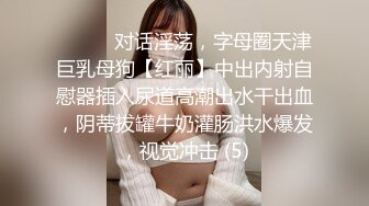 ⚫️⚫️对话淫荡，字母圈天津巨乳母狗【红丽】中出内射自慰器插入尿道高潮出水干出血，阴蒂拔罐牛奶灌肠洪水爆发，视觉冲击 (5)