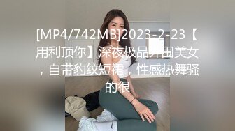 [MP4/742MB]2023-2-23【用利顶你】深夜极品外围美女，自带豹纹短裙，性感热舞骚的很