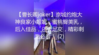 【曹长卿joker】京城约炮大神良家小姐姐，蜜桃臀美乳，后入佳品，还会足交，精彩刺激必看！ (2)