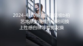 2024-4-10新流出酒店偷b拍❤️艺术系女孩提前到房间换上性感白袜等着男友操