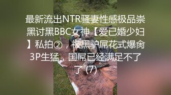 最新流出NTR骚妻性感极品崇黑讨黑BBC女神【爱已婚少妇】私拍②，被黑驴屌花式爆肏3P生猛，国屌已经满足不了了 (7)