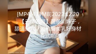 [MP4/433MB]2022.12.20，【无情的屌】苗条川妹子，舔逼操穴，蜜桃臀美乳好身材，花式啪啪