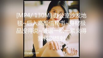 [MP4/ 130M] 办公室沙发地毯~后入高颜值秘书~身材极品没得说~骚逼一松一紧夹得我特别想射