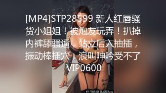 [MP4]STP28599 新人红唇骚货小姐姐！被炮友玩弄！扒掉内裤舔骚逼，站立后入抽插，振动棒插穴，浪叫呻吟受不了 VIP0600