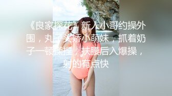 《良家探花》新人小哥约操外围，丸子头娇小萌妹，抓着奶子一顿揉捏，扶腰后入爆操，射的有点快