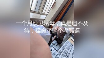 一个月没见岳母，真是迫不及待，猛肏了这个老骚逼