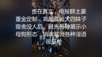 ⚫️⚫️贵在真实，电报群土豪重金定制，高颜露脸大四妹子宿舍没人后，脱光各种展示小母狗形态，销魂紫薇各种淫语，很反差