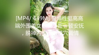 [MP4/ 449M] 警惕性挺高高端外围美女眼镜小哥一顿安抚，脱掉内裤手指摸穴调情